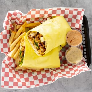Chicken shawarma combo