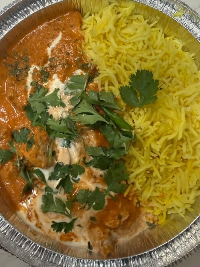 Butter chicken combo.